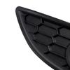 2PCS Matte Black Front Fog Light Lamp Cover Grille Fit Ford Fiesta 2013-2017