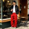 Men's Loose Fit Cargo Pants with Multiple Pockets Work Trousers for Casual Daily Wear