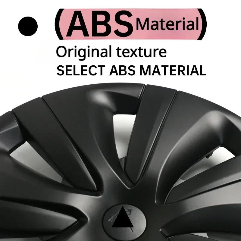 4PCS For TESLA Model 3 Highland 2024 Vehicle Full Coverage Wheel Cover Cap 18 Inches Hubcaps Automobile Replacement Accessories