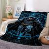 1pc Awesome Batman Flannel Blanket - Soft Warm Throw for Home, Office, TravelL1318