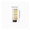 Portable Textile Table Lamp Designer Decor Bedside for Guesthouse