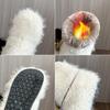 Fashion Korean Style Fashionable Plush Women Shoes 2024 Cold-proof and Warm New Women's Boots Comfortable Versatile Winter Cotton Boots