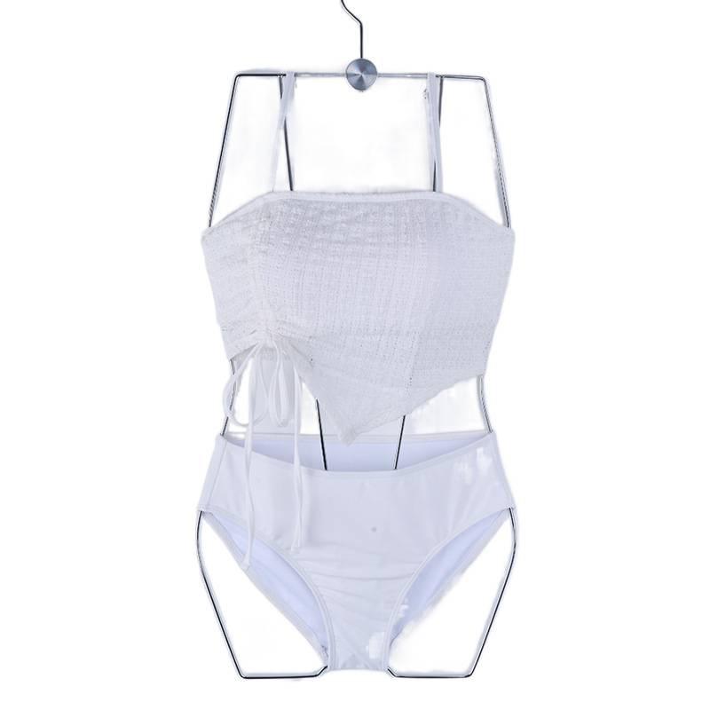 Split swimsuit female sexy pure desire simple ins vacation swimsuit