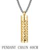 Stainless Steel Aromatherapy Essential Oil Diffuser Pendant Necklace