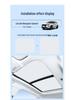 Silicone Electrostatic Sunshade for Lincoln Z, Aviator, Navigator, Adventurer, and Continental