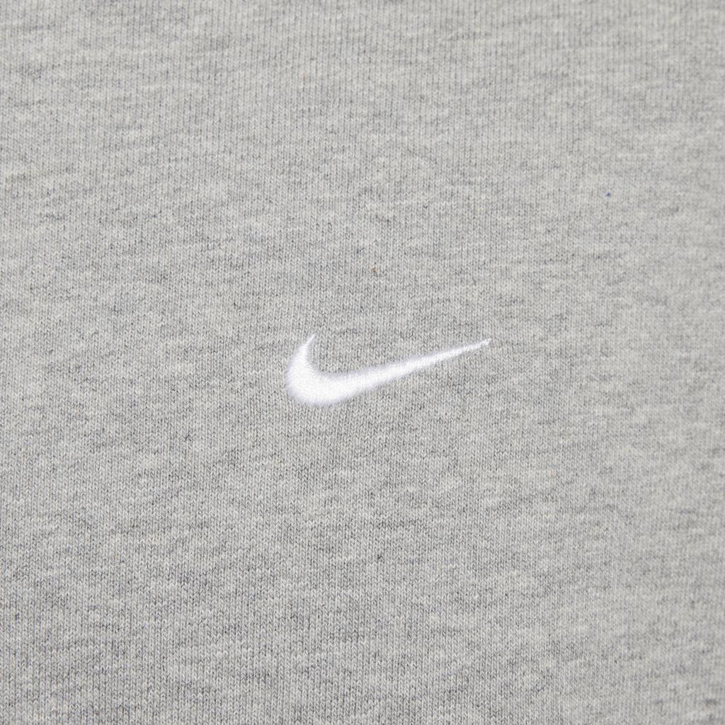 Nike Solid Color Logo Crew Neck Sweatshirt Men Tops Gray DX1362-063