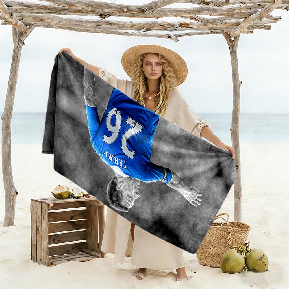 Terry's Leadership Field Beach Towel Soft Durable Quick-Dry Comfortable Lightweight