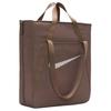 New Nike Fabric Tote Bag, Shopping Bag, Shoulder Bag, Handbag Unisex Brown DR7217-214
