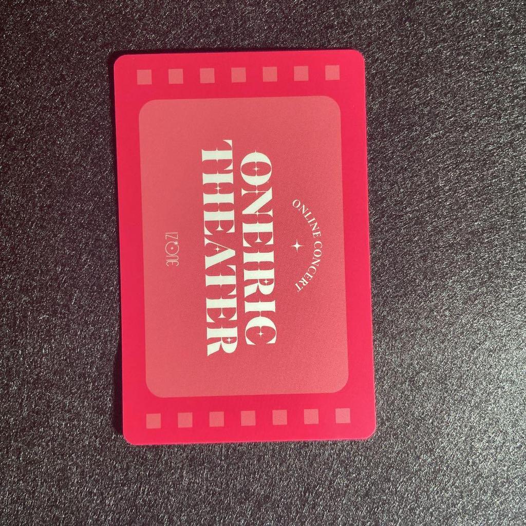 [USED] IZ*ONE IVE Wonyoung trading card