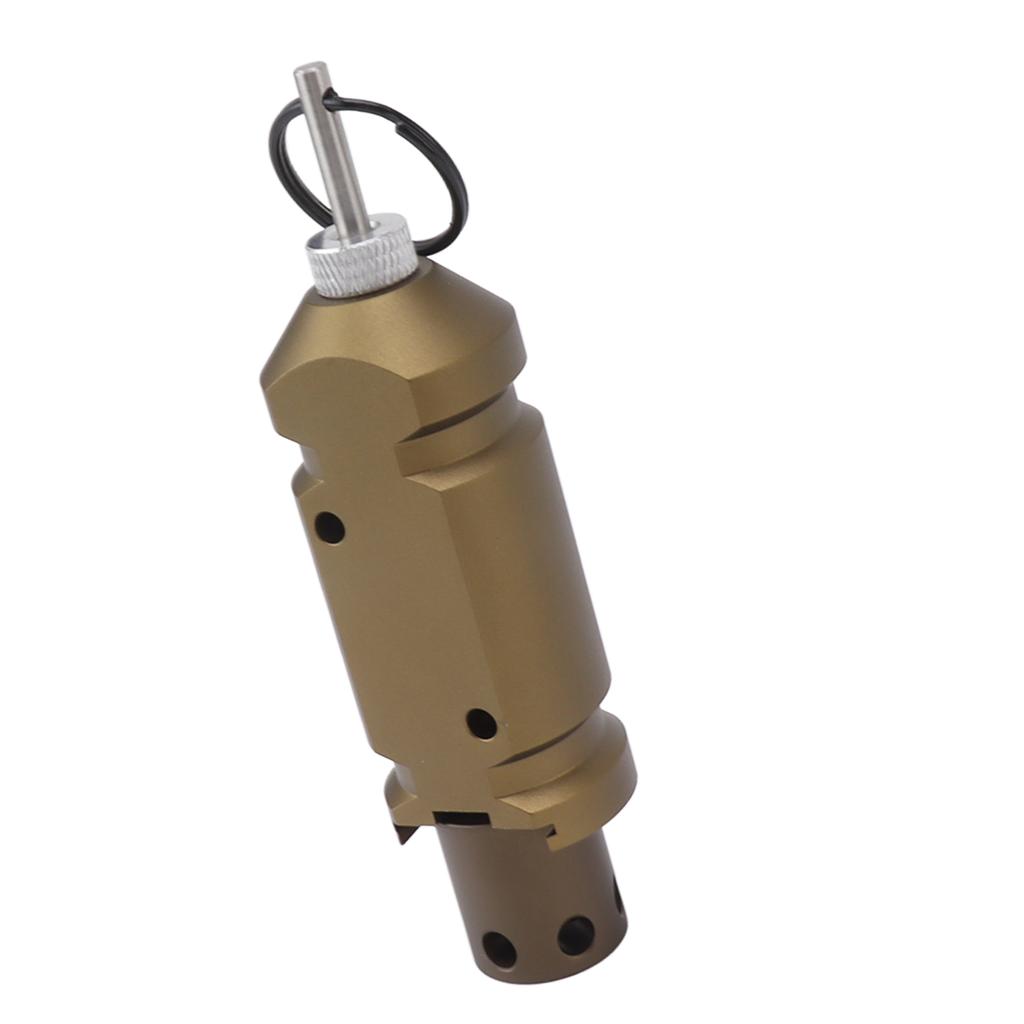 Perimeter Trip Alarm Aluminum Alloy 360 Degree Coverage Quad Camping Trip Wire Alarm Device