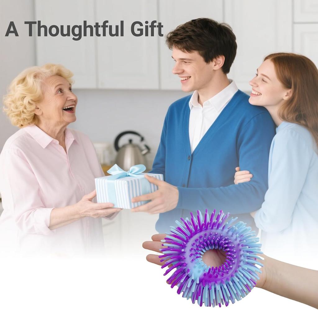 1/4PCS Dense Hair Bralets Fidget Toys Contrast Color Stress Relief Stretch String Sensory Toys for Kids Gifts Classroom Prizes