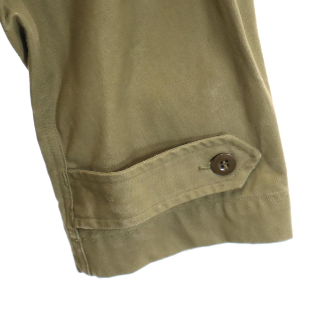 FRENCH ARMY 50s vintage M-47 Field jacket 29 khaki military Men's Used
