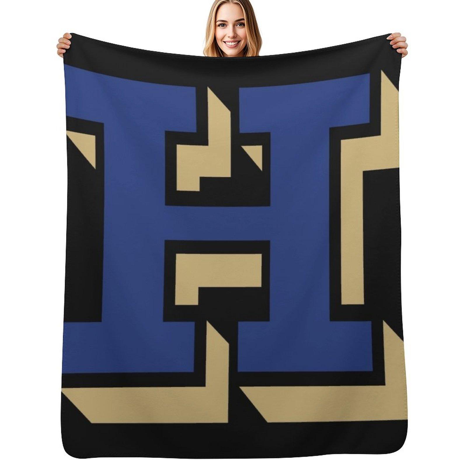 Пледовое одеяло Hamilton College Continentals Всесезонное Мягкое Легкое Одеяло для Дома Size: 75*100cm, Weight: 230 GSM