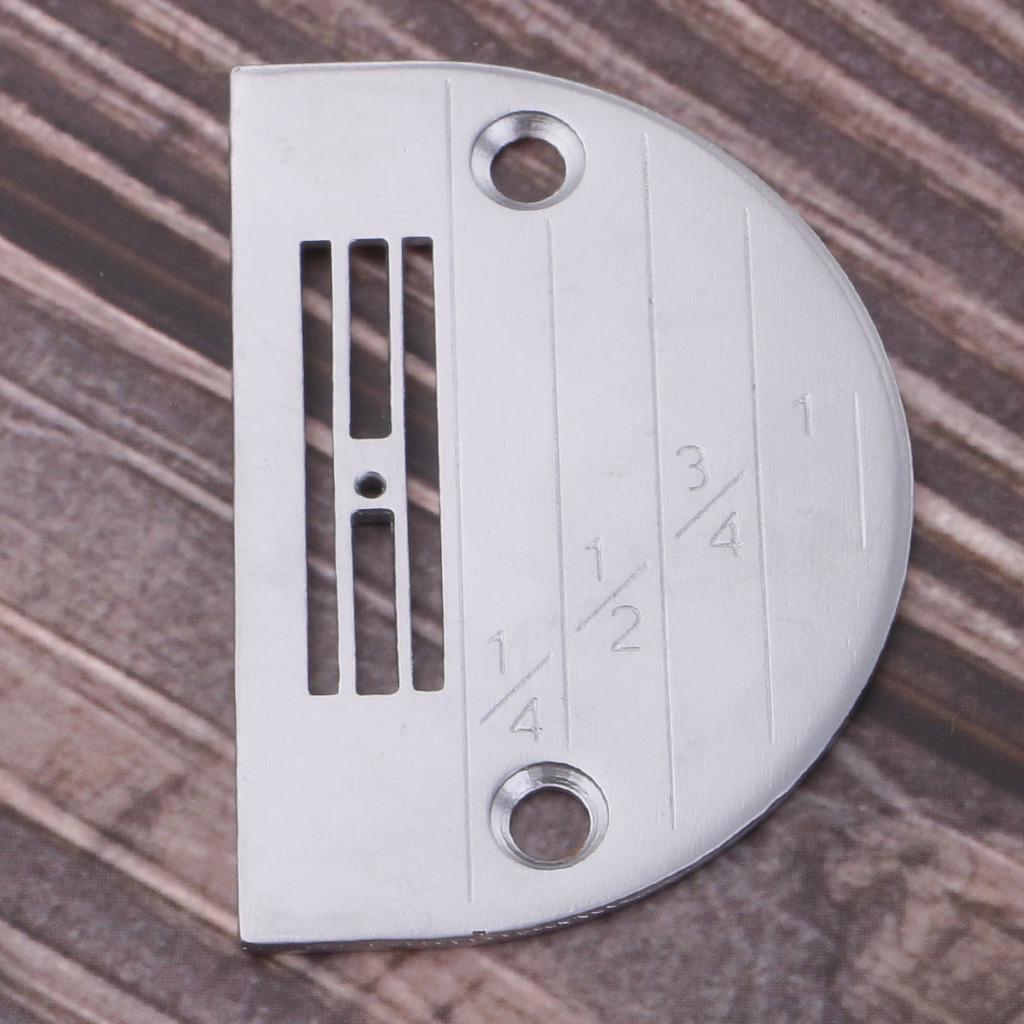 Conjunto de placa de agulha e cão de alimentação EType para máquina de costura industrial de ponto fixo