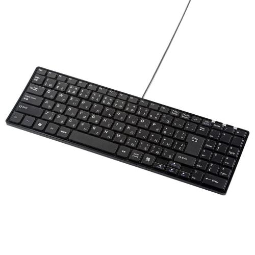 

Sanwa Supply USB Slim Keyboard with Pantograph Numeric Keypad Black SKB-SL17BKN