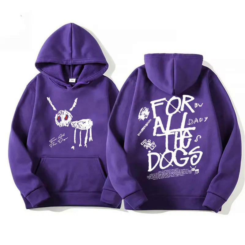 

Rapper Drake New Album for All The Dogs Hoodie XXXL фиолетовый