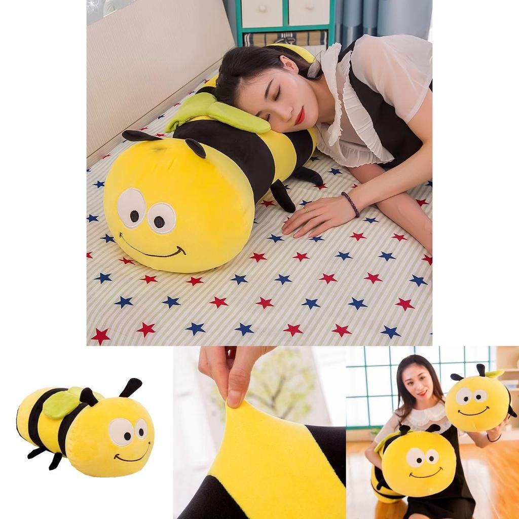 Cute Plush Bee Toy For Girls Soft And Fluffy Stuffed Animal Doll Perfect Bedtime Companion And Birthday Gift Characters)