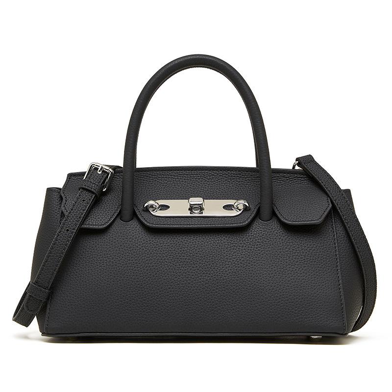 Leather Women'S Bag Platinum Kelly Bag Women'S Handbag Crossbody Bag Mom Bag Versatile Shoulder Bag