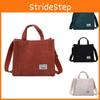 Chic Corduroy Crossbody Bag With Elegant Stitching For Daily Fashion Needs