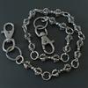 Fashionable Sturdy Alloy Punk Chain Featuring Powerful Designs Jewelry Accessory for Music Festivals and Parties