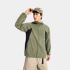 Li Ning Super Light Waterproof Sun Protection Clothing Trench Coat Men's Tea Green AFDV371-5