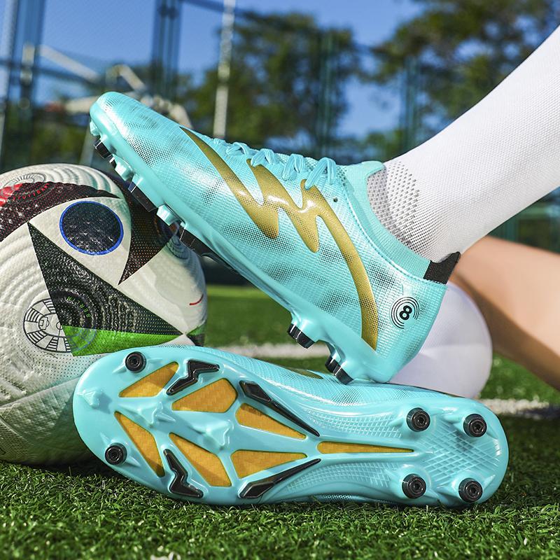 New Football Shoes Sports Unisex Society Studded Training Football Boots Outdoor Sneaker Original Comfortable Field Soccer Shoes