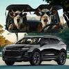 1Pcs Funny Cow Glasses Car Windshield Sunshade UV Rays Heat Blocker Keeps Vehicle Cool Unique Design Fit Sedans SUVs Trucks RVs