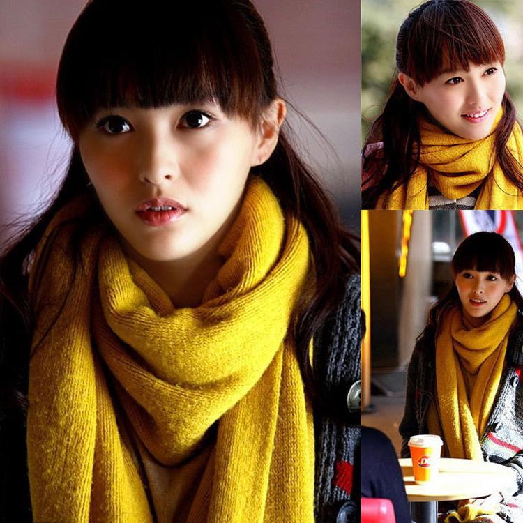 Autumn/Winter Men's Tassel Striped Snood Scarf - Thickened & Widened