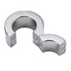 Penis Ring Magnetic Lock Metal Scrotum Pendant Ball Stretcher Testis Weight Cock Ring Penis Restraint Stainless Sex Toys for Men