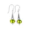 Peridot Gemstone 925 Sterling Silver Jewelry Handmade Drop/Dangle Earrings 1.80" EE-50-1