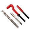 131 Pieces Thread Repair Kit Compact Rethreading Tool Set Sturdy for Workshop