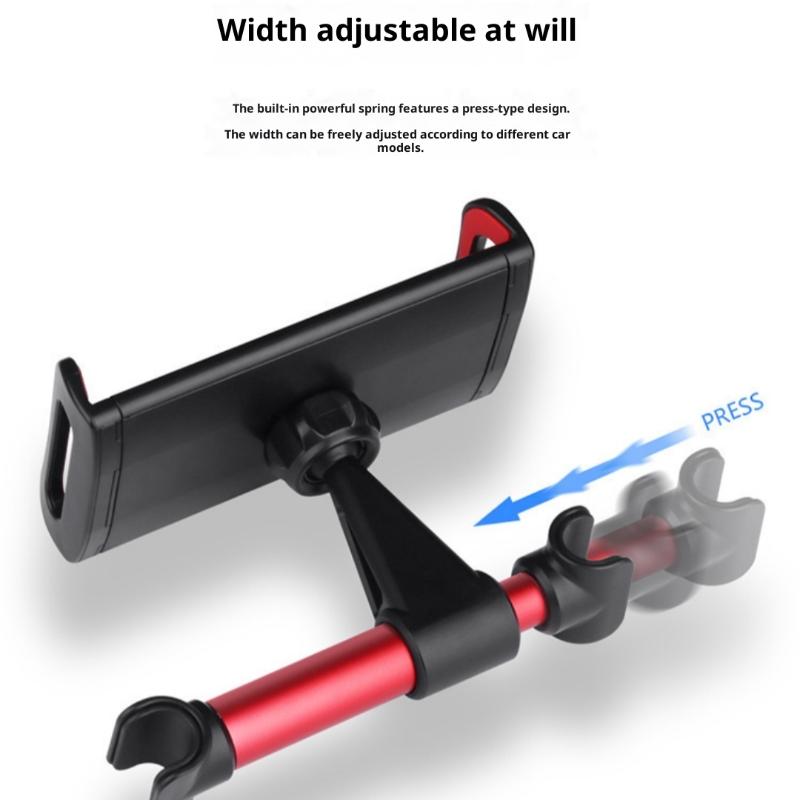 1Pcs Back Seat Car Mount 360 Rotation Car Tablet Holder Stand For Pad 2/3/4 Air Pro 4-11' Phone Universal Stand Bracket