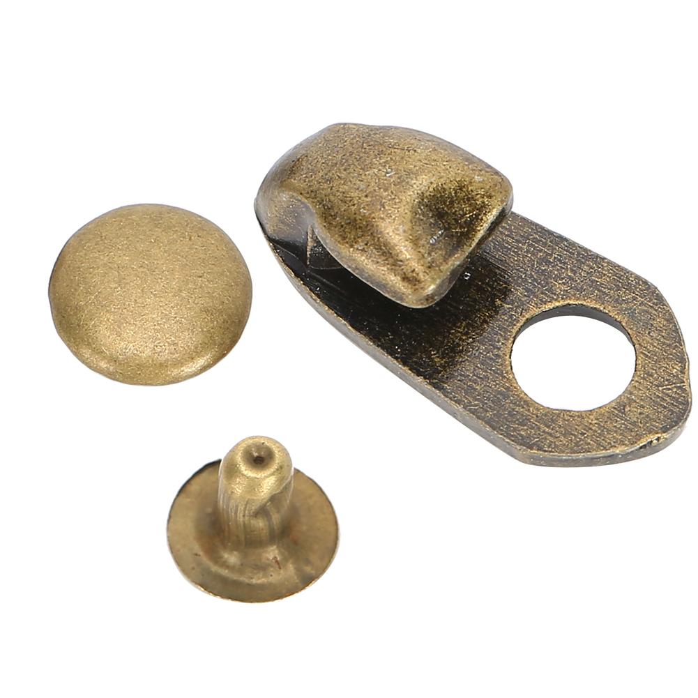 Alloy Boots Hook Rivets with Tape Bronze Hiking Shoes Fastener Piece Clothing Accessories