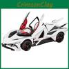 Evo Apollo Project Alloy Car Model With Light Sound For Children And Enthusiasts