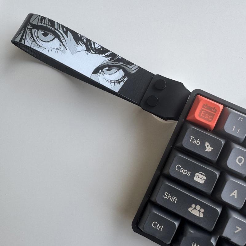 Cartoon Anime Keyboard Straps Keyboard Ribbon Customization Magnetic Axis Keyboard Strap Wooting Atk68 Drunkdeer Looting Decor