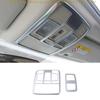 For Mazda CX-5 2017-2024 Matte Silver Roof Front Rear Reading Light Cover Trim