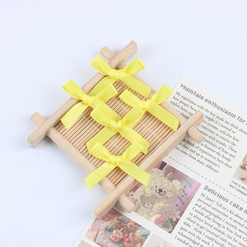 0.6CM Polyester Ribbon Bow - Small Bow Accessories