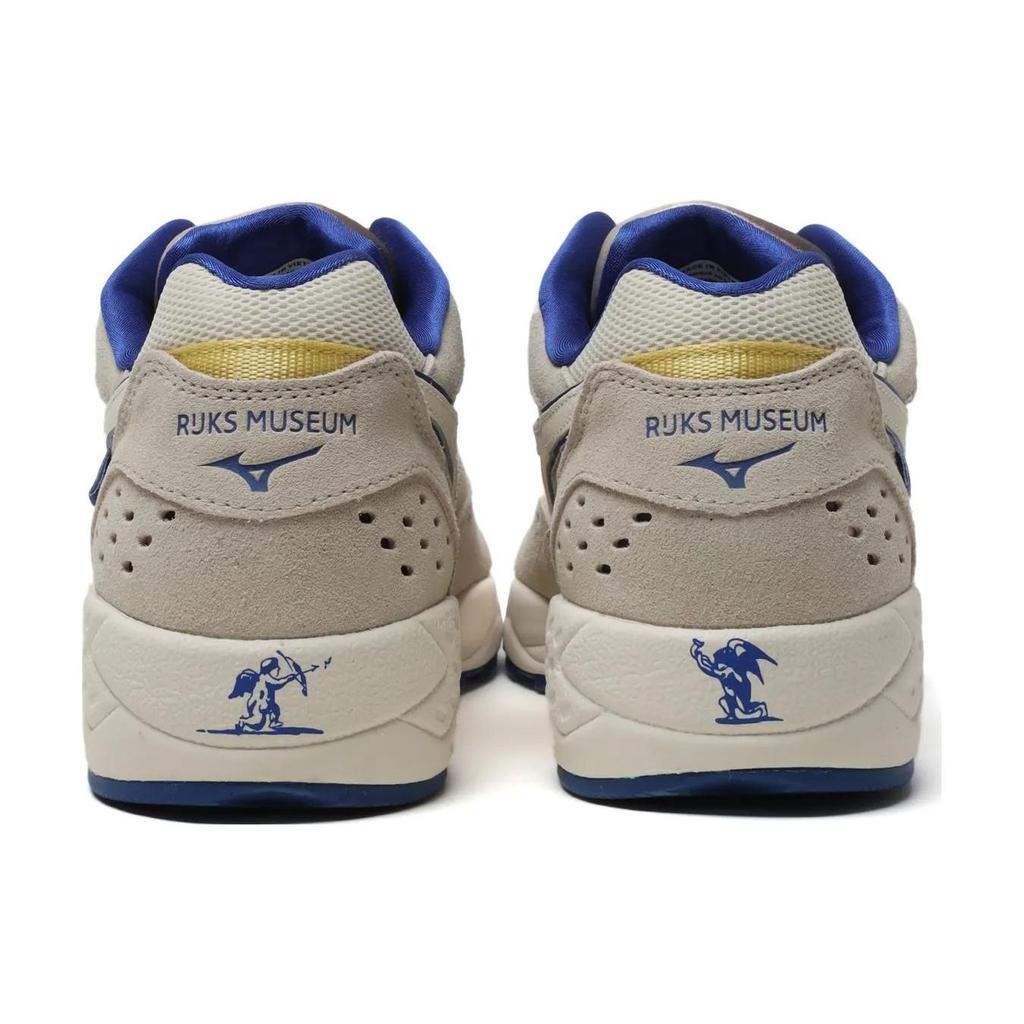 Mizuno Contender Rijks Museum Non-Slip Low-Top Casual Shoes Men sneaker Light-Blue D1GD232201