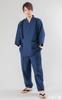 Kurume Kurume Woven Soft To the Easy To Perfect As a Winter [Ai Ai] Samue, Twill, Touch, Wear, Gift, Spring, Summer, Fall, (M, Navy)