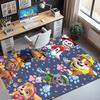 Jungle Pups Pattern Rug, Indoor/Outdoor Mat, for Picnic, Gameroom, Bedroom, Office, Living Room, Home Decor Carpet, Birthday Gift