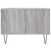  Coffee Table, Grey Sonoma Oak 90x50x36.5 Cm, Wood-based