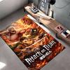 Attack on Titan Anime Print Carpet Home Decor Living Room Rug Suitable for use as an anti-slip for living room bedroom sofas