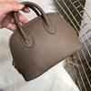 Borsa a tracolla singola in pelle bovina di prima qualità con motivo a litchi, mini borsa piccola portatile da donna