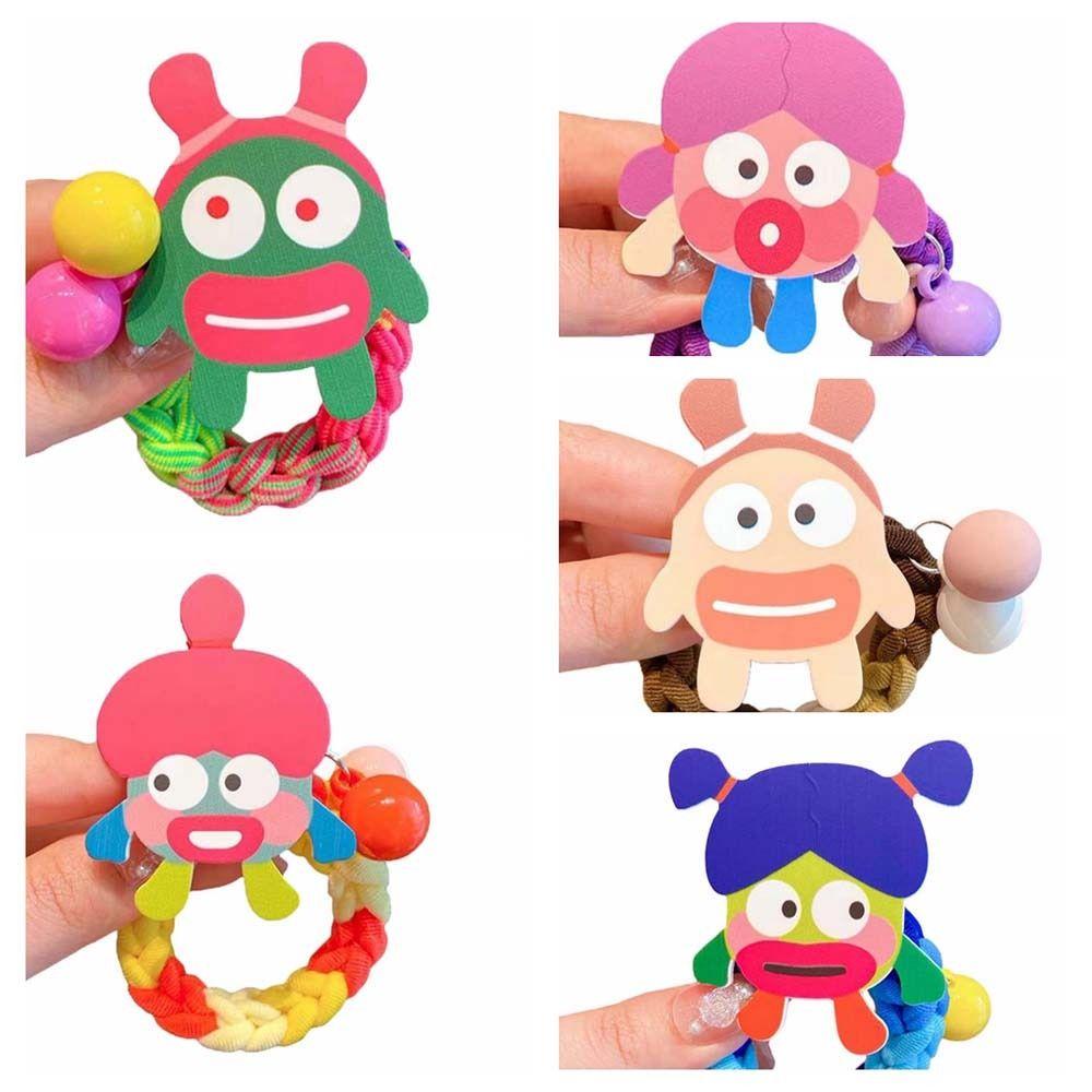 Плетение веревки, крутая веревка, резинки для волос, шарики, бусины ...