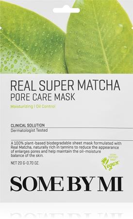 

Tissue Treatment Mask To Tighten Pores And For A Matte Look TU прозрачный