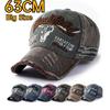65 cm Große Größe Baseballkappe Verstellbar Gewaschen Sportmütze Unisex XXL Große Größe Baseballkappe für Herren Sommer Klettern Trucker