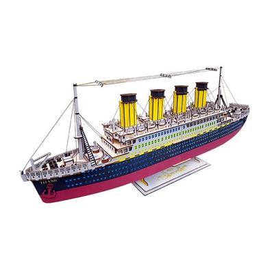 Woody Titanic 3D Three Dimensional Puzzle Korea 3d Puzzle