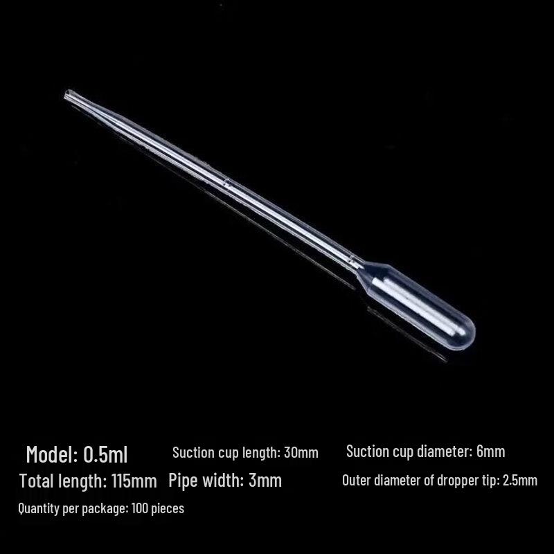 

ZISIZ Disposable Plastic Dropper with Scale