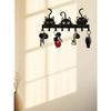 1pc Cat Shape Wall Mounted Coat Rack Key Holder Hook Entryway Hallway Home Decor Organization Hanger For Bedroom Kitchen Office