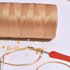 250g/roll Ice Silk Cotton Linen Flat Belt Thread Spring Summer Handmade Weaving Thread DIY Knitting Bag Shoe Knitting Thread